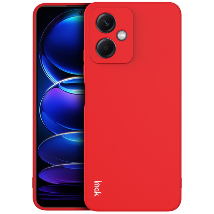 

For Xiaomi Redmi Note 12 5G China IMAK UC-4 Series Straight Edge TPU Soft Phone Case(Red)