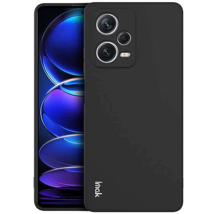 

For Xiaomi Redmi Note 12 Pro+ 5G China / India IMAK UC-4 Series Straight Edge TPU Soft Phone Case(Black)