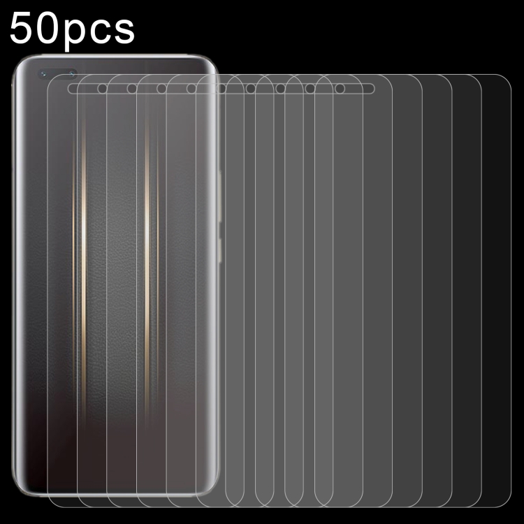 

For Honor Magic5 Ultimate 50pcs 0.26mm 9H 2.5D Tempered Glass Film