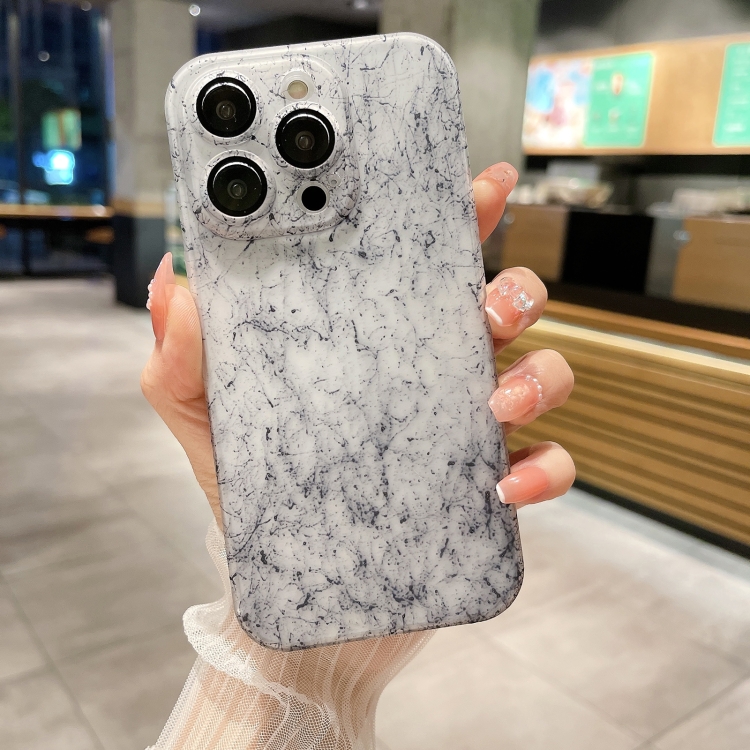 

For iPhone 13 Pro Silk Ink Pattern PC Phone Case(Black)