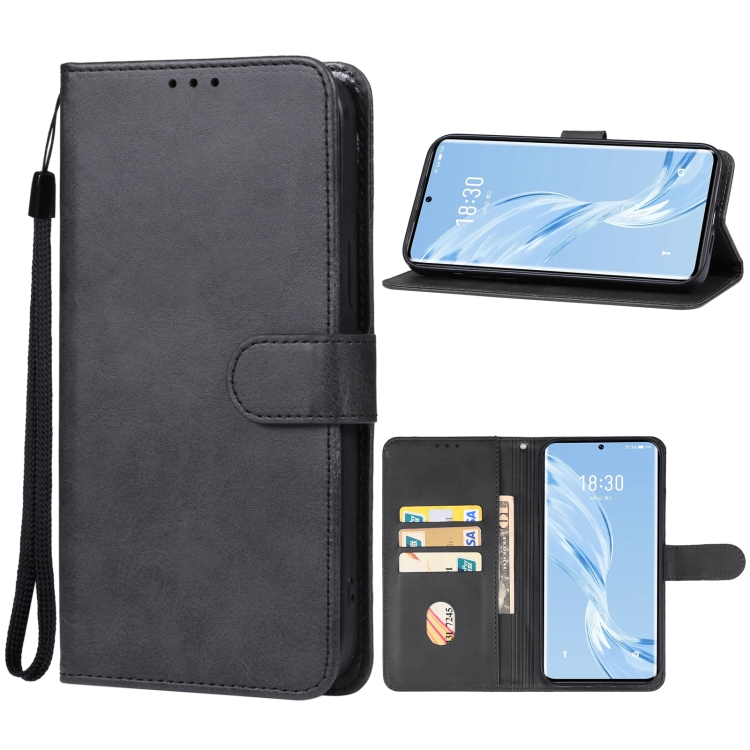 

For Meizu 20 Pro Leather Phone Case(Black)