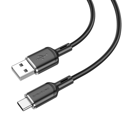 

Borofone BX90 USB to Type-C Cyber 3A Charging Data Cable, Length:1m(Black)