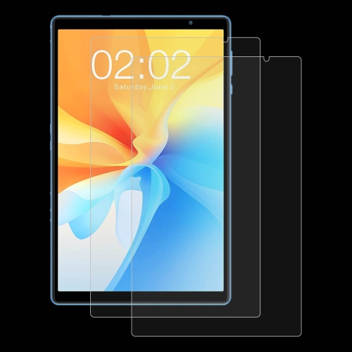 

For Teclast P25T 2pcs 0.3mm 9H Explosion-proof Tempered Tablet Glass Film