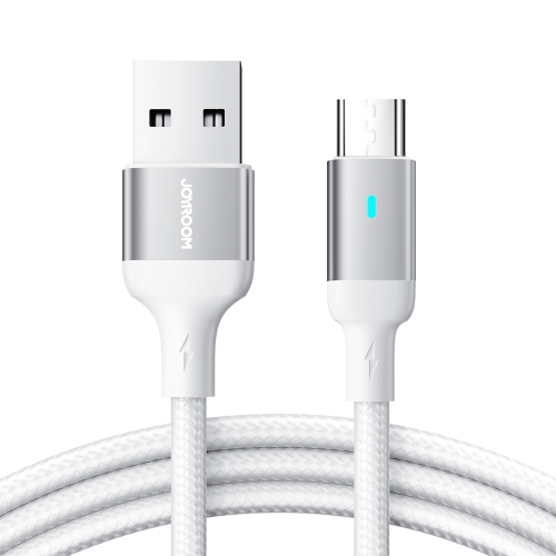 

JOYROOM S-UM018A10 Extraordinary Series 2.4A USB-A to Micro USB Fast Charging Data Cable, Cable Length:2m(White)