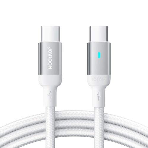 JOYROOM S-CC100A10 Extraordinary Series 100W USB-C / Type-C to USB-C / Type-C Fast Charging Data Cable, Cable Length:1.2m(White)