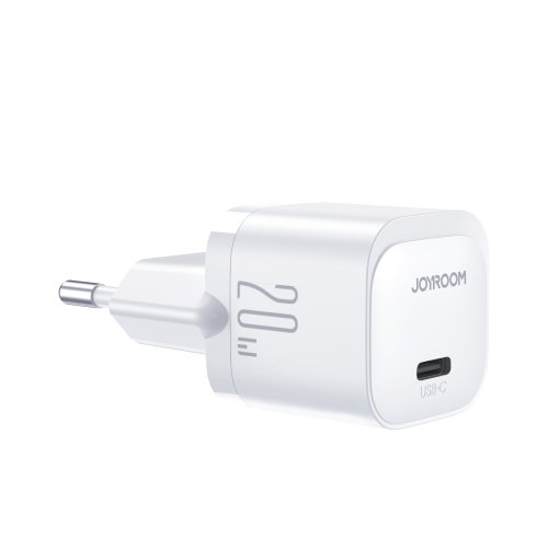 

JOYROOM JR-TCF02 PD Type-C 20W Mini Charger, Plug:EU Plug(White)