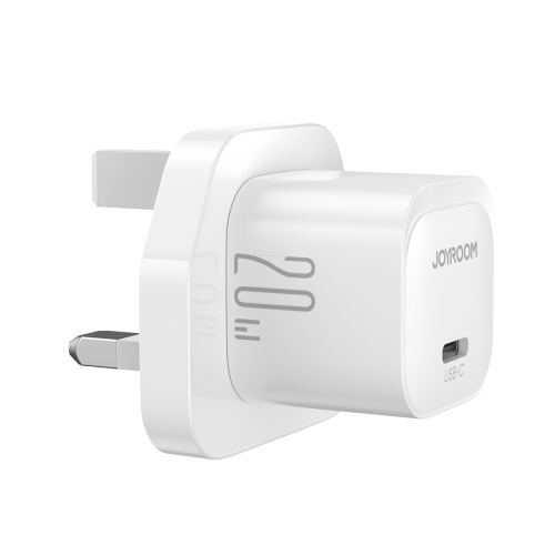 

JOYROOM JR-TCF02 PD Type-C 20W Mini Charger, Plug:UK Plug(White)