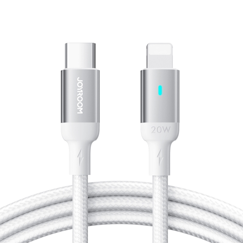 

JOYROOM S-CL020A10 Extraordinary Series 20W USB-C / Type-C to 8 Pin Fast Charging Data Cable, Cable Length:2m(White)