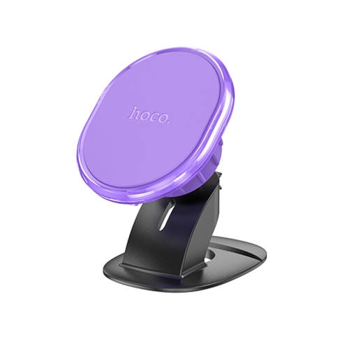 hoco H2 Car Center Console Magnetic Phone Holder(Purple)