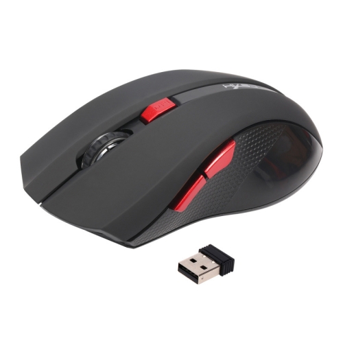 

HXSJ X50 2.4G 6 Keys 1600DPI Three-speed Adjustable Wireless Mouse(Black)