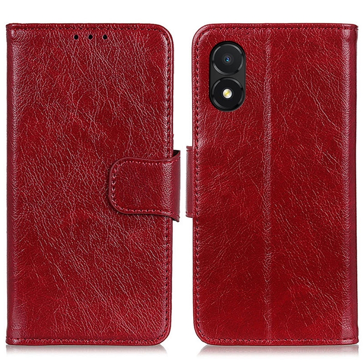 

For Honor X5 Nappa Texture Flip Leather Phone Case(Red)