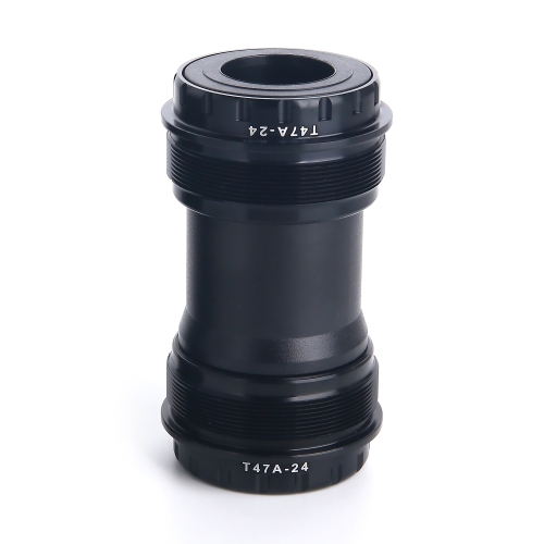 

T47A24 Bottom Bracket Fits 68mm/73mm Width of Bicycle Frame(Black)