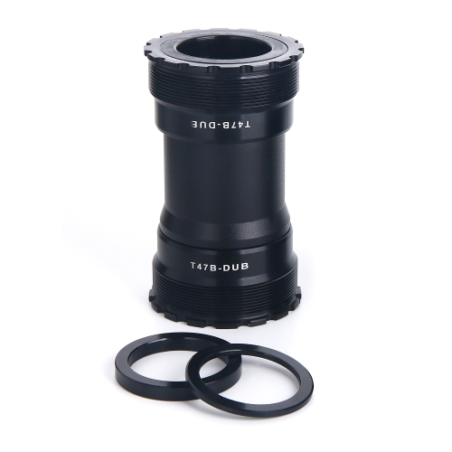 

T47BDUB Bottom Bracket Fits 86.5mm Width of Bicycle Frame(Black)