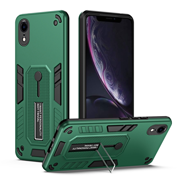 For iPhone XR Variety Brave Armor Finger Loop Holder Phone