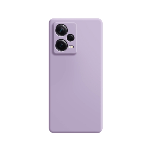 Para Xiaomi Redmi Note 12 5G Global Imitation Liquid Silicone Phone Case  (Púrpura)