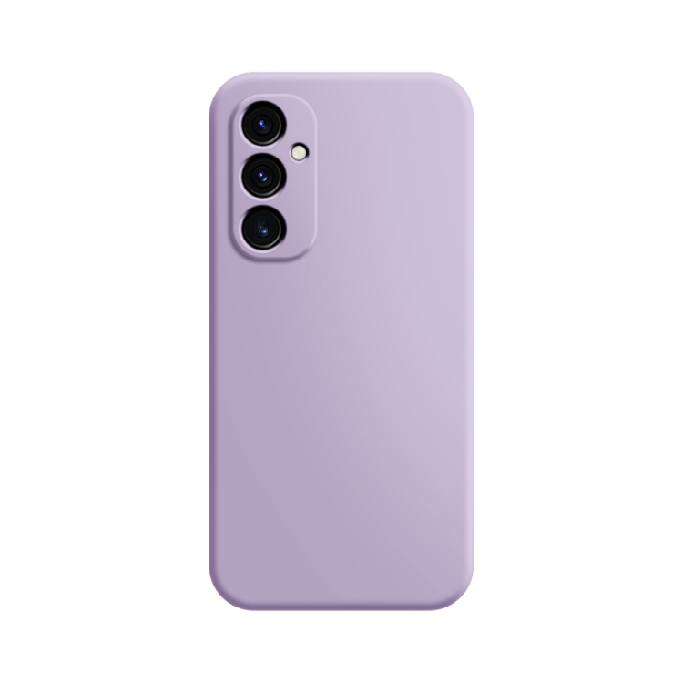 

For Samsung Galaxy A34 5G Imitation Liquid Silicone Phone Case(Purple)