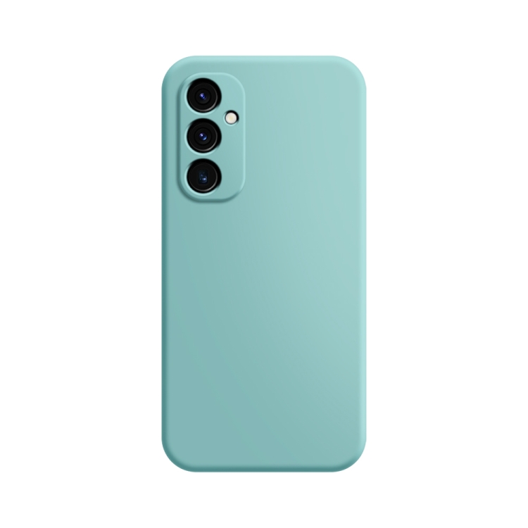 

For Samsung Galaxy A34 5G Imitation Liquid Silicone Phone Case(Sky Blue)