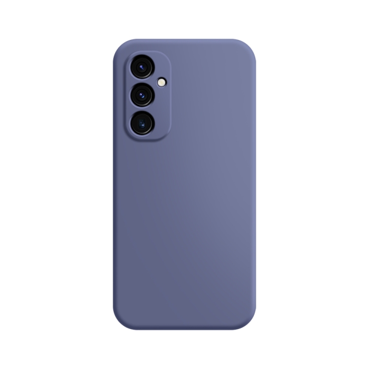 

For Samsung Galaxy A34 5G Imitation Liquid Silicone Phone Case(Grey)