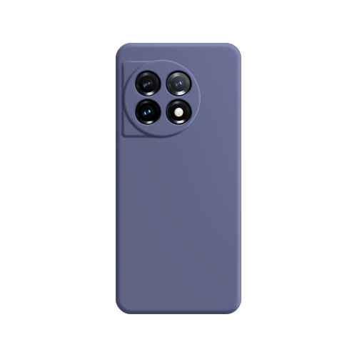 

For OnePlus 11 Imitation Liquid Silicone Phone Case(Grey)
