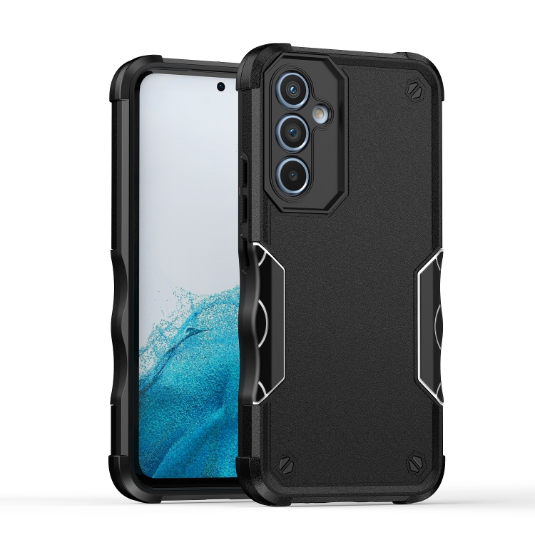 

For Samsung Galaxy A54 Non-slip Shockproof Armor Phone Case(Black)