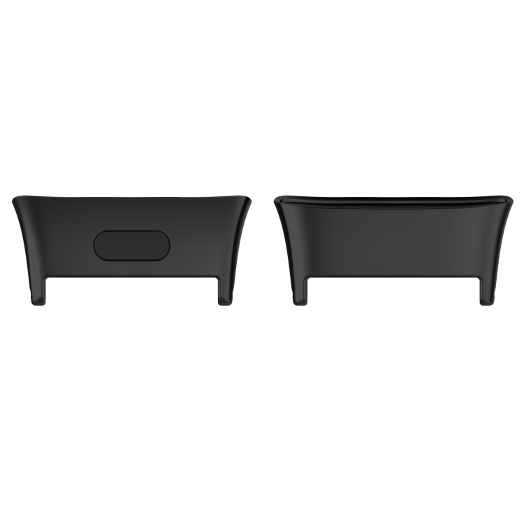 

For Xiaomi Redmi Watch 3 / Mi Watch Lite 3 1 Pair Metal Watch Band Connector(Black)
