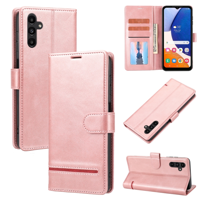 

For Samsung Galaxy A14 4G Classic Wallet Flip Leather Phone Case(Pink)
