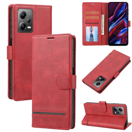 

For Xiaomi Poco X5 Classic Wallet Flip Leather Phone Case(Red)