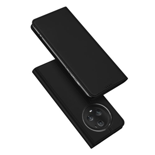 

For Honor Magic5 Pro DUX DUCIS Skin Pro Series Flip Leather Phone Case(Black)