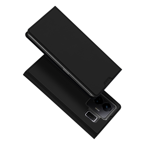 

For Realme GT3 / GT Neo 5 DUX DUCIS Skin Pro Series Flip Leather Phone Case(Black)