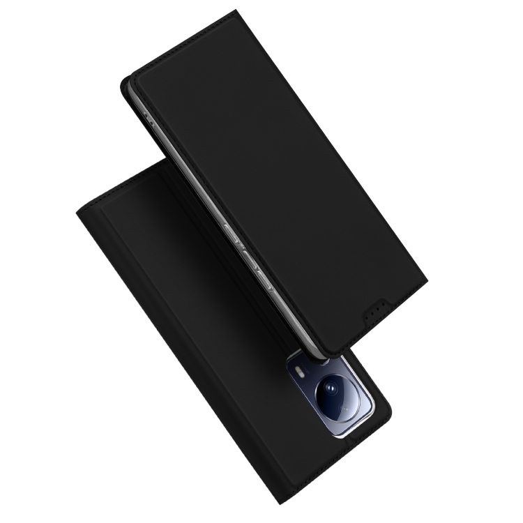 

For Xiaomi 13 Lite DUX DUCIS Skin Pro Series Flip Leather Phone Case(Black)