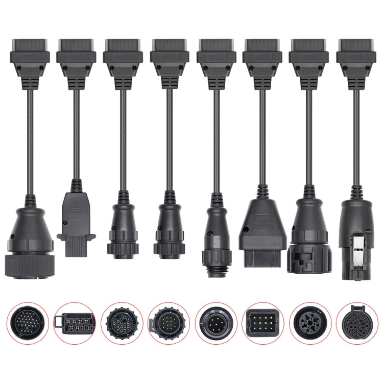 

8 in 1 Truck TCS Auto Tool OBD2 Diagnostic Conversion Cable
