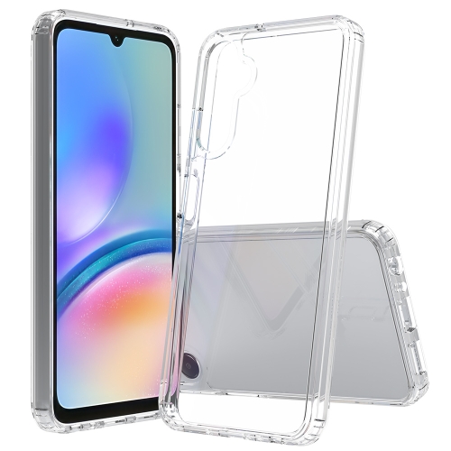 For Samsung Galaxy A05s Scratchproof Acrylic TPU Phone Case(Transparent) for samsung galaxy s24 ulltra 5g magsafe clear acrylic hybrid tpu phone case transparent