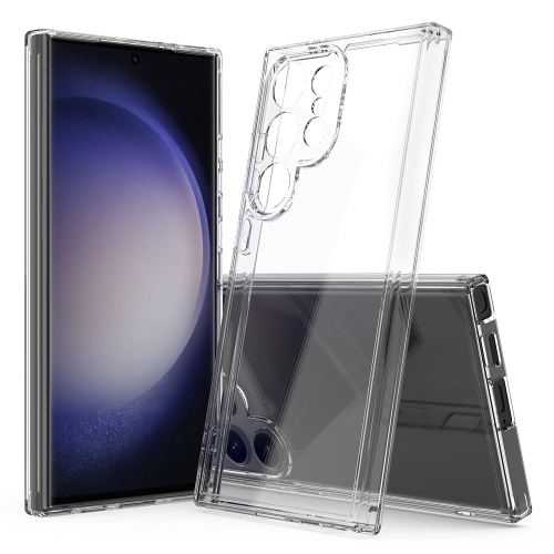 For Samsung Galaxy S24 Ultra 5G Scratchproof Acrylic TPU Phone Case(Transparent) 70 80 90 100mm contact juggling ball magic tricks crystal ultra clear 100% acrylic made manipulation street magician accessory