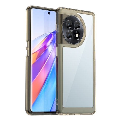 

For OnePlus Ace 2V Colorful Series Acrylic + TPU Phone Case(Transparent Grey)