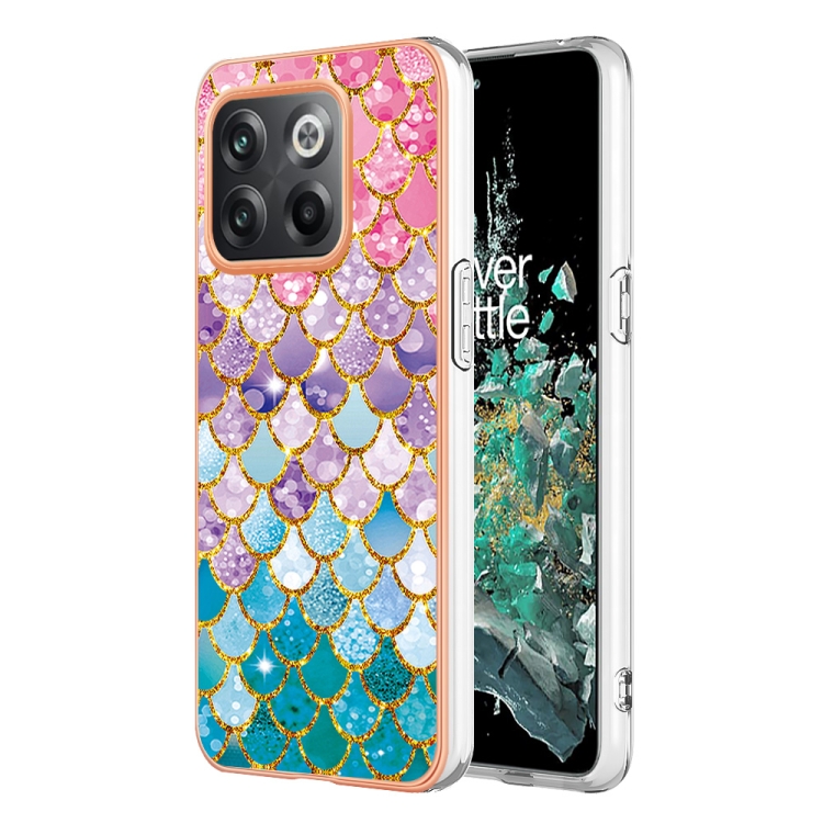 

For OnePlus 10T 5G / Ace Pro Electroplating IMD TPU Phone Case(Colorful Scales)