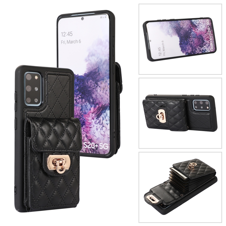 

For Samsung Galaxy S20 Card Slot Leather Phone Case(Black)