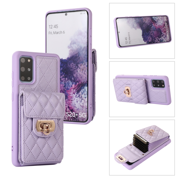 

For Samsung Galaxy S20 Card Slot Leather Phone Case(Purple)