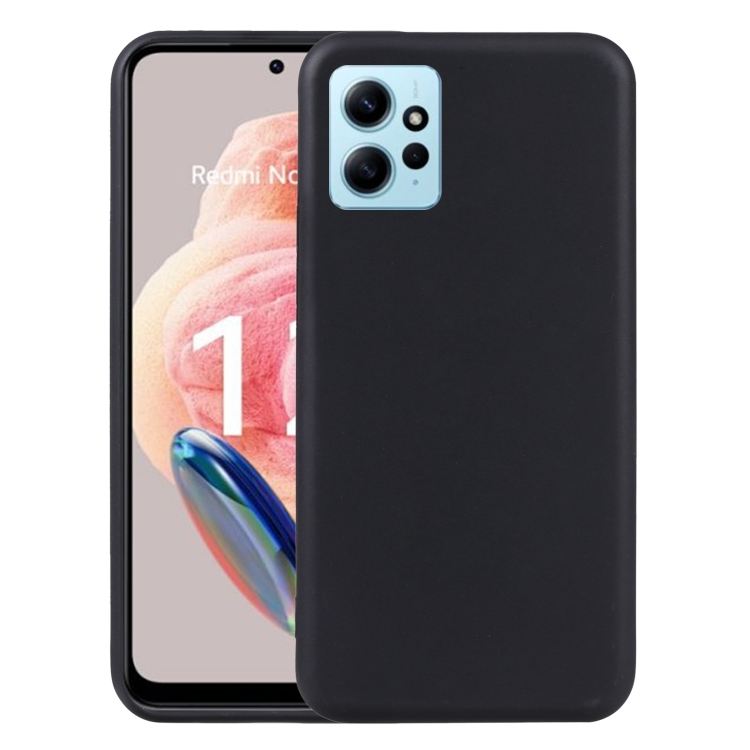 

For Redmi Note 12 4G Global TPU Phone Case(Black)