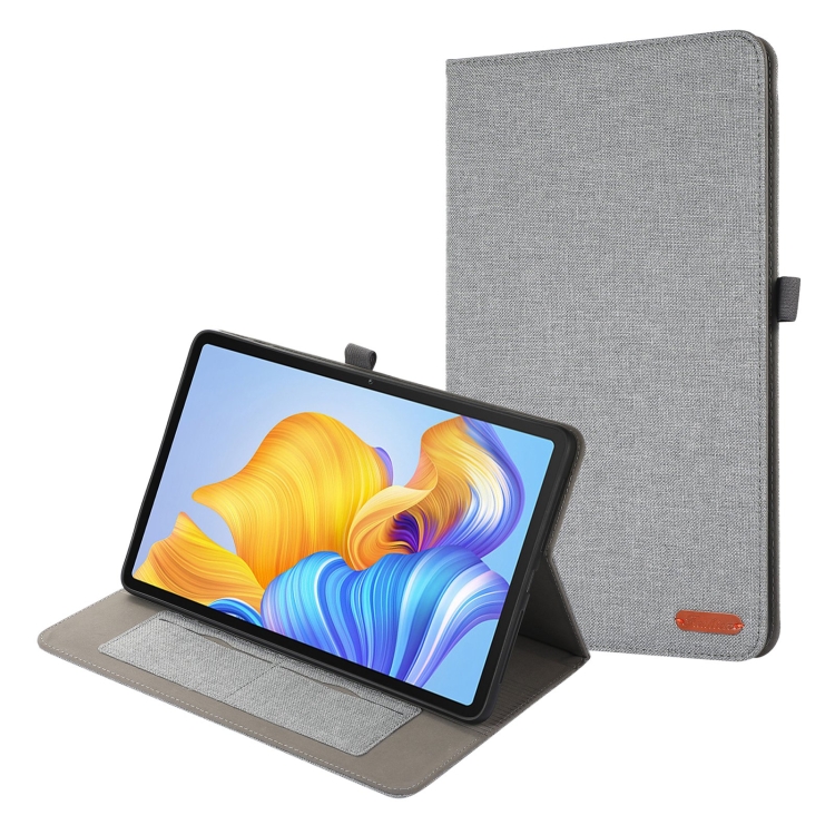 

For Honor Pad V8 Pro Fabric Leather Tablet Case(Grey)