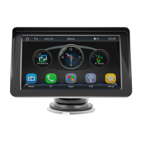 

B5300A 7 inch Wireless CarPlay Car Bluetooth MP5 Player, Support Mobile Phone Interconnection