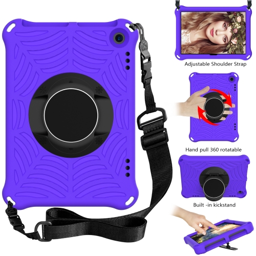 

For Amazon Kindle Fire HD 8 / 8 Plus 2022 / 2020 Spider King Silicone Protective Tablet Case(Purple)