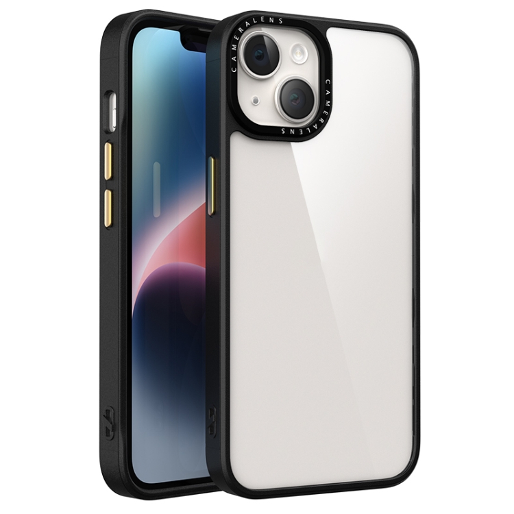 

For iPhone 14 Four-corner Shockproof Phone Case(Black)