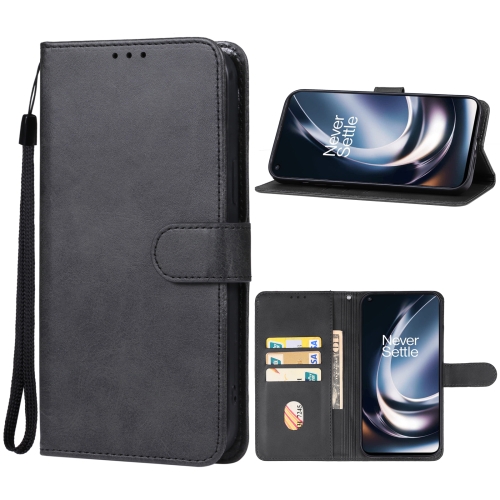 

For OnePlus Nord CE 3 Lite Leather Phone Case(Black)