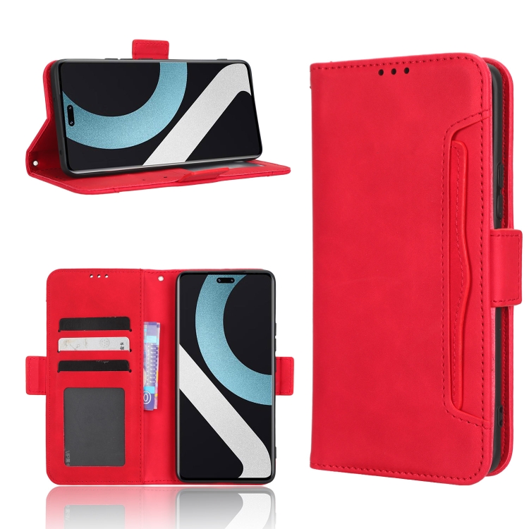 

For Xiaomi 13 Lite / Civi 2 5G Skin Feel Calf Texture Card Slots Leather Phone Case(Red)