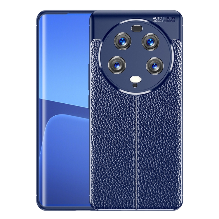 

For Xiaomi 13 Ultra Litchi Texture Shockproof TPU Phone Case(Blue)