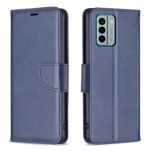 

For Nokia G22 Lambskin Texture Leather Phone Case(Blue)