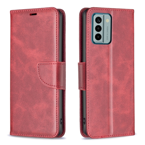 

For Nokia G22 Lambskin Texture Leather Phone Case(Red)