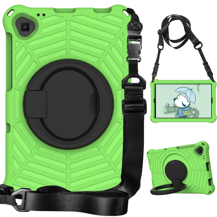 

For Lenovo Tab M10 Plus TB-X606 Spider King Silicone Protective Tablet Case(Green)