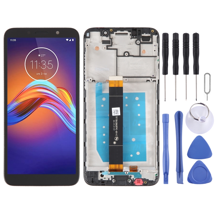 

Original LCD Screen For Motorola Moto E6 Play Digitizer Full Assembly With Frame