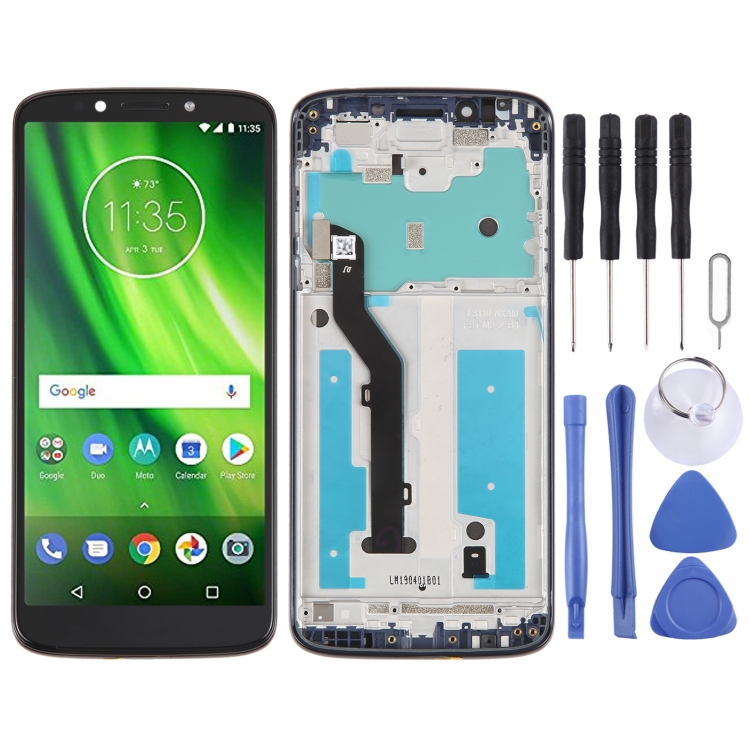 

Original LCD Screen For Motorola Moto G6 Play US Edition Digitizer Full Assembly With Frame